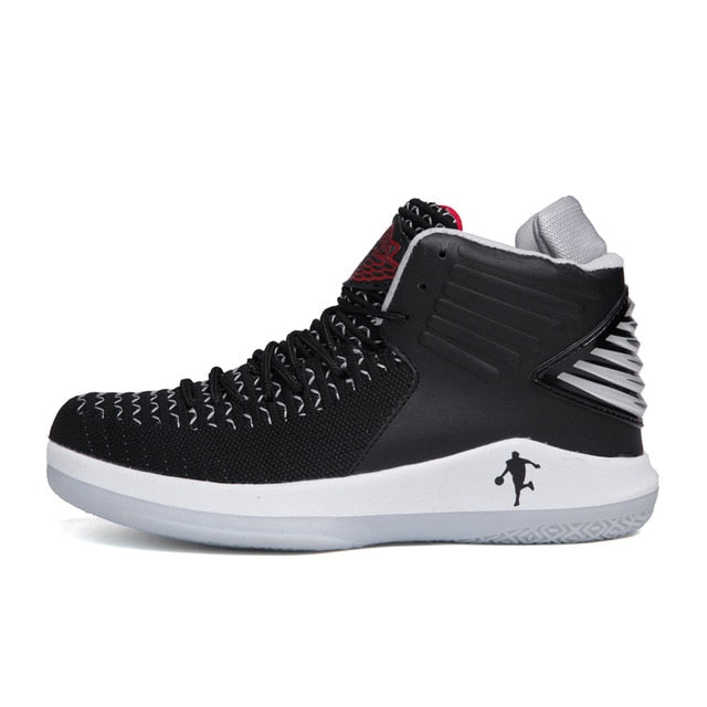 TULUO Jordans Basketball Shoes For Men Ankle Boots Sneakers Outdoor Gym Breathable Anti-skid Athletic Male Basket Sport Shoes