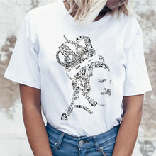 Load image into Gallery viewer, Freddie Mercury Queen Band T Shirt Women Harajuku Vintage Ullzang T-shirt Fashion Queen Tshirt 90s Graphic Rock Top Tees Female