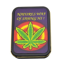 Load image into Gallery viewer, Smoking Set: 1x Metal Tobacco Box+1x Silicone Tobacco Pipe+1x Plastic Herb Grinder+5 Booklet Metal Filters+1x Glass Mouth Tips